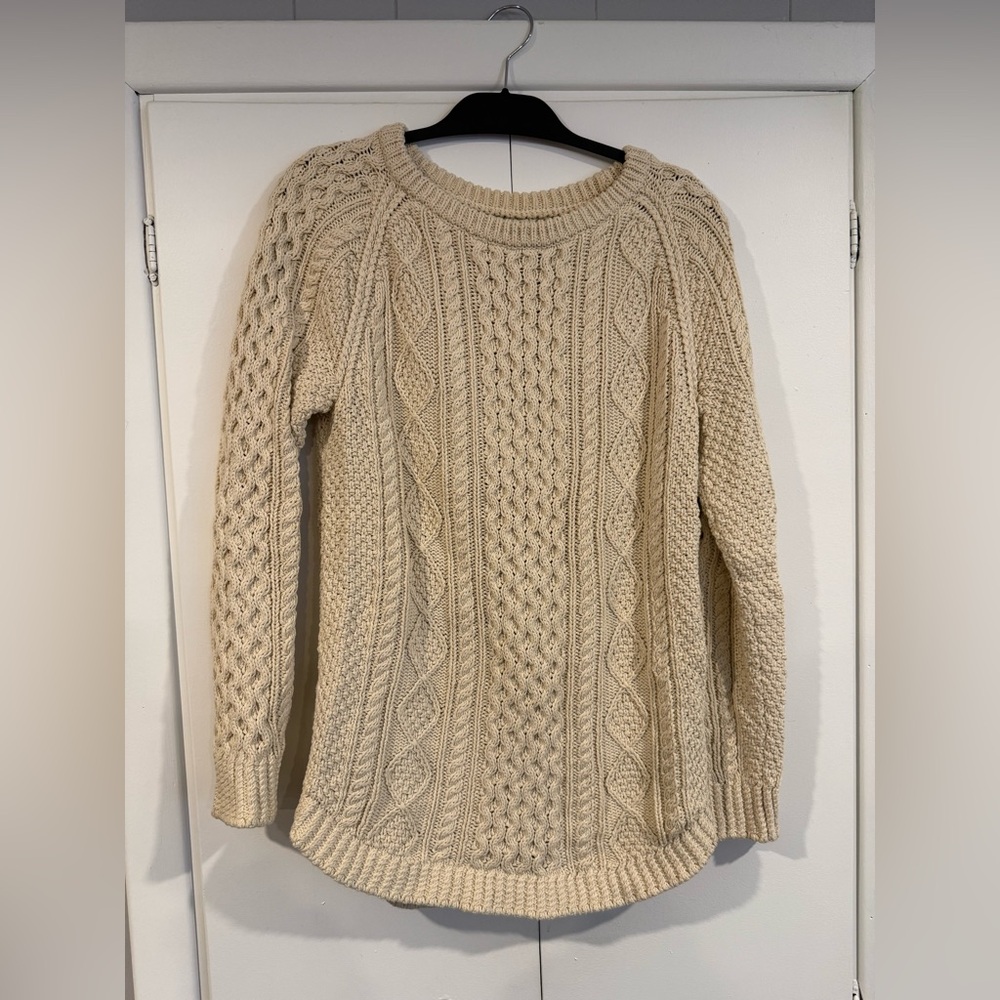 L.L. Bean Women’s Signature Cotton Fisherman Tunic Sweater